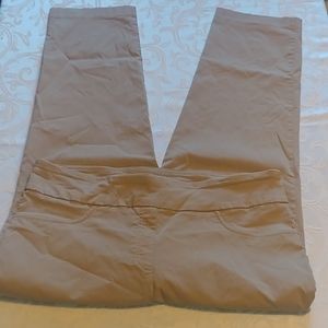 Ruby Rd. Pull on Stretch Tech Elastic Casual Pants